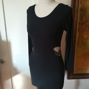 Sky Cut-Out Chain Dress Sz S
